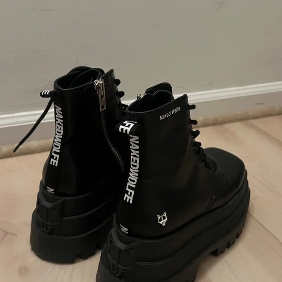 【Naked Wolfe】スローン ブラックレザー Sloane Black Leather